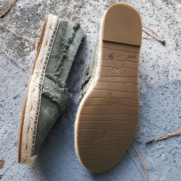 Joie Vivienne Frayed Canvas Espandrille Flats - Picture 4 of 4
